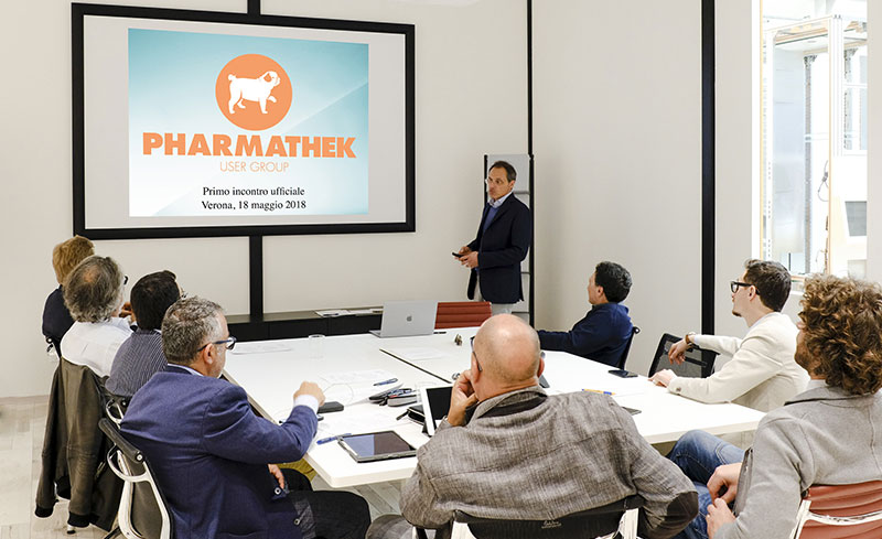 On May 18th the 1° official meeting of the Pharmathek User Group took place successfully.