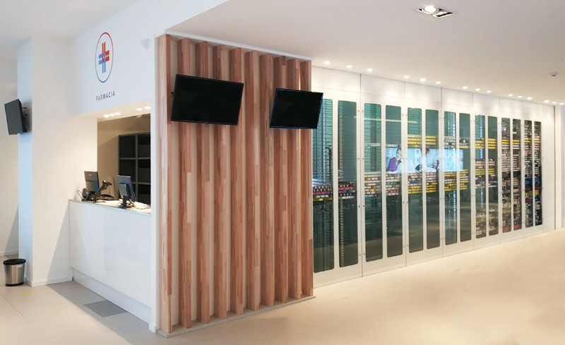 Pharmathek installed its first system in Latin America in the Punta Carretas clinic in Montevideo, Uruguay, a facility managed by the Asociación Española.