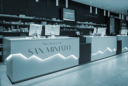 Farmacia San Miniato Basso - vista dal bancone