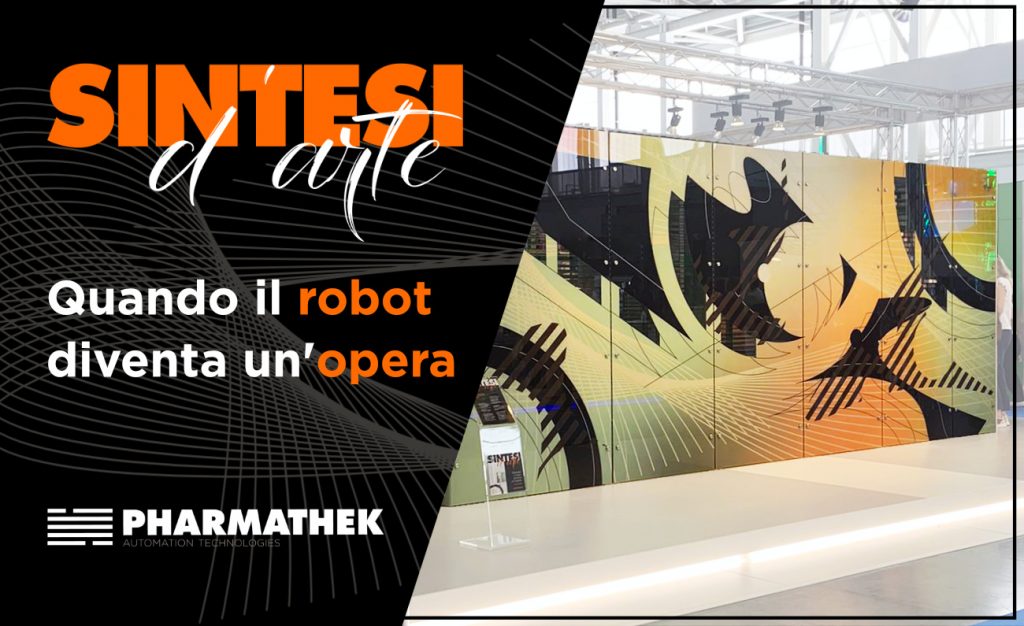 In occasione di Cosmofarma il team Pharmathek ha affidato il design di SINTESI a uno street artist internazionale. Scopri l'opera d'arte eccezionale.