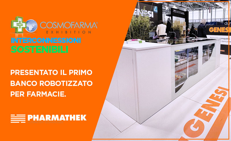 Cosmofarma 2023 è stata un'edizione record per il gran numero di visite ricevute allo stand Pharmathek. Scopri il nuovo robot presentato a Bologna...