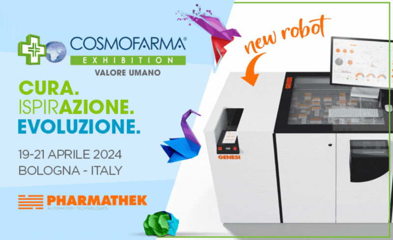 Scopri come il team Pharmathek ha declinato ai suoi robot i temi protagonisti di Cosmofarma 2024: cura, ispirazione ed evoluzione. Leggi le prime anticipazioni