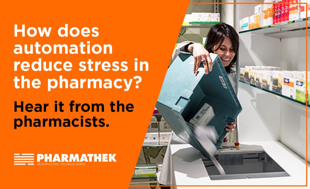 We asked pharmacists: What’s the most important benefit brought by the SINTESI robot? Find out what they said about stress.
